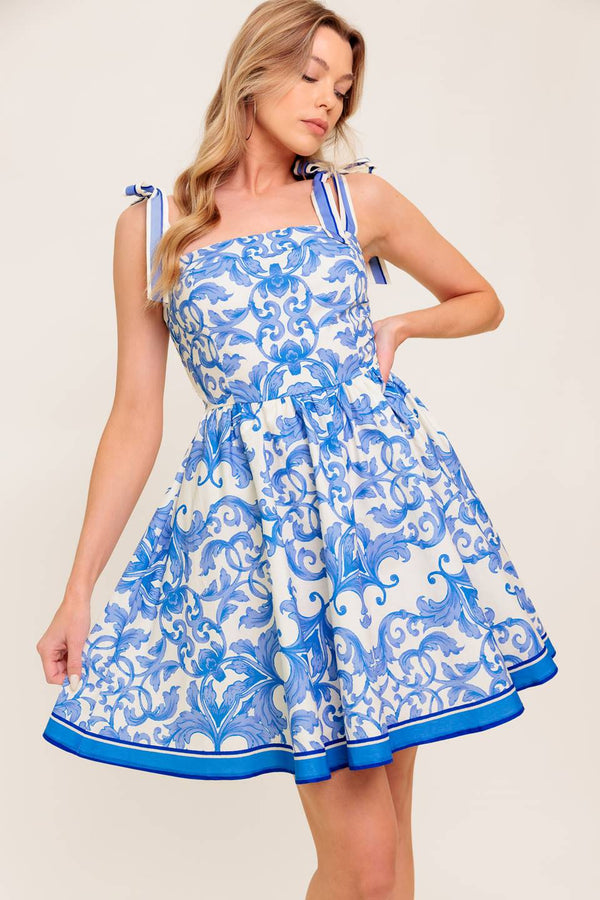florence-days-floral-blue-woven-mini-dress Flying Tomato-Sophia's StyleDRESSES-1